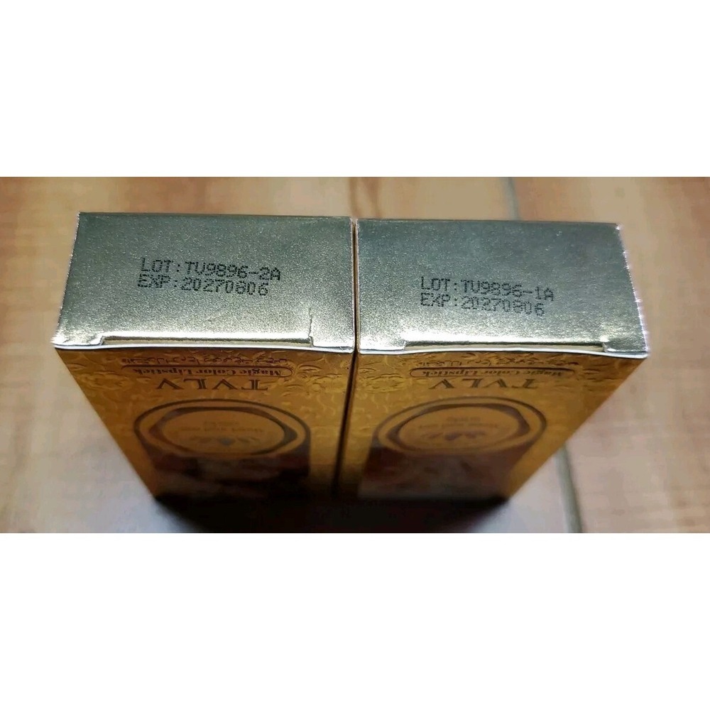 Magic Color Lipstick Rose Inside Pleasant Color Rose & Rose of the Night LOT of2 - Picture 5 of 6